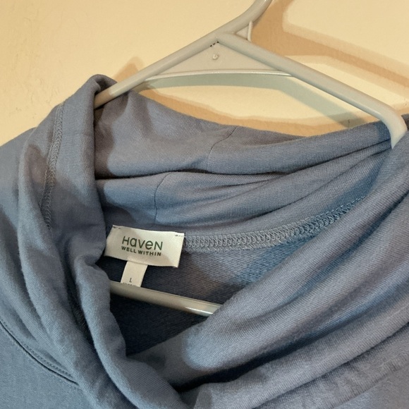 Haven Well Within Blue Lounge Pajama Set | Soft Stretch | Size L - Picture 6 of 12